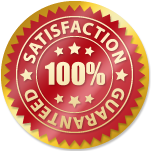 100%的满意保证