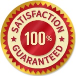 100%的满意保证